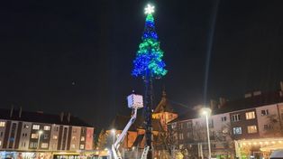 Koszalin: Trwa strojenie miasta przed świętami