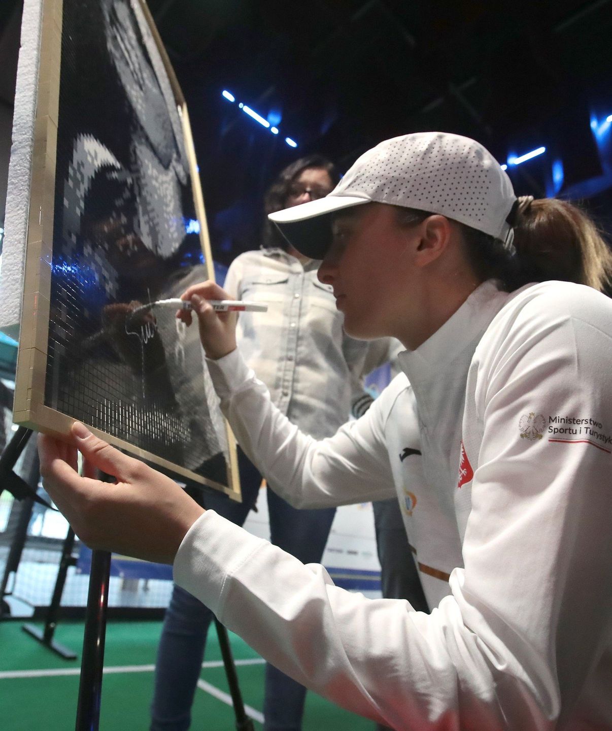 Iga Świątek... z klocków Lego