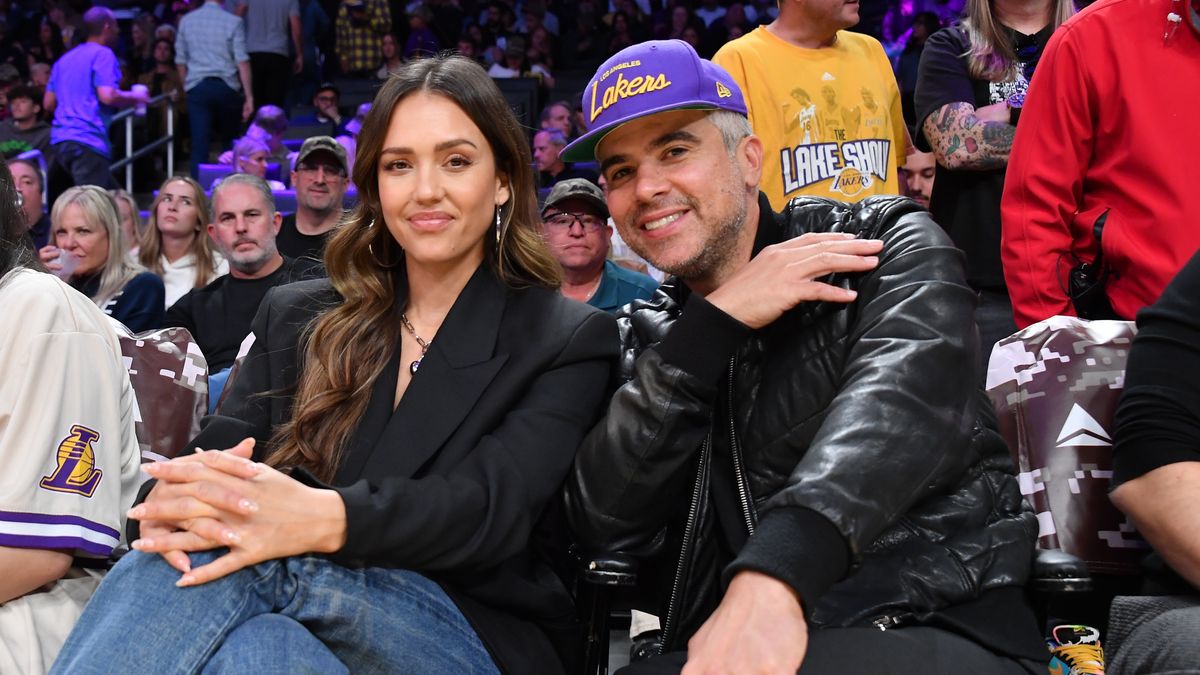 JEssica Alba i Cash Warren w listopadzie 2024 r.