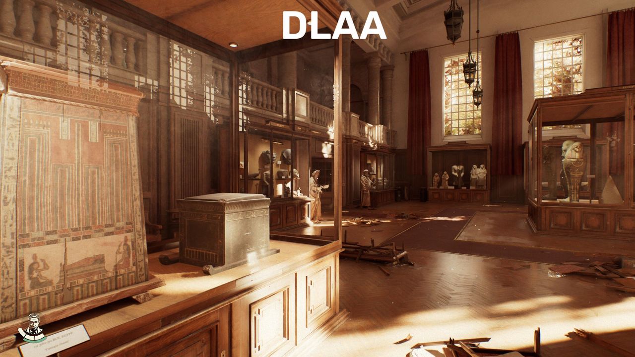 Indiana Jones i Wielki Krąg - Porownanie upscalingu - DLAA