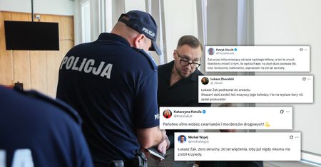 Łukasz Żak skazany. Komentarze w sieci po ogłoszeniu wyroku