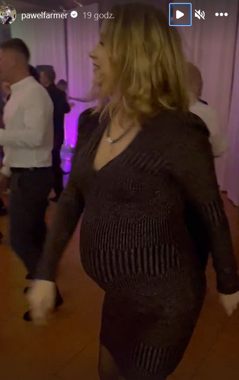 Marta i Paweł podczas sylwestrowej nocy 