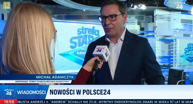 Zmiany w telewizji wPolsce24. Wraca program Adamczyka z TVP Info