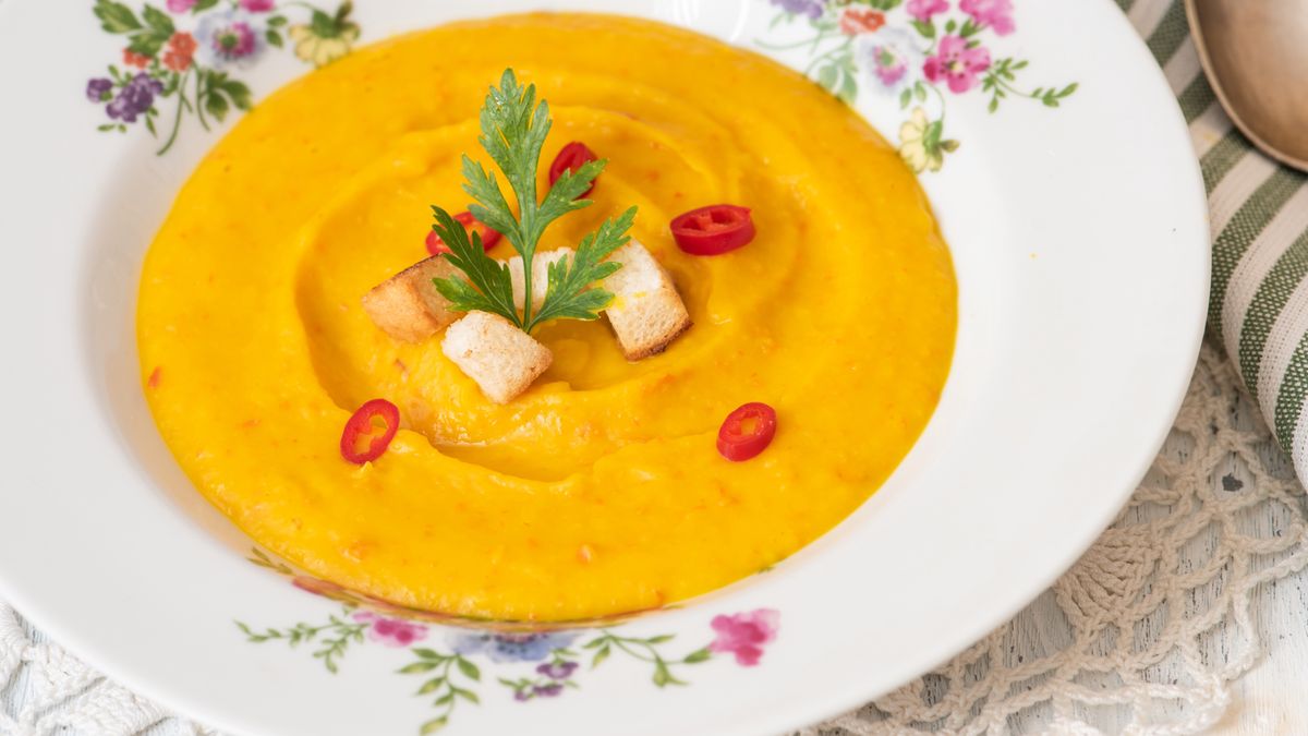 Zupa dyniowa nie będzie mdła dzięki przyprawom