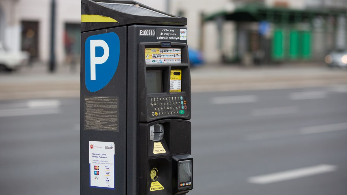 parking parkomat parkometr mandat parkowanie miasto opłaty za parkowanie