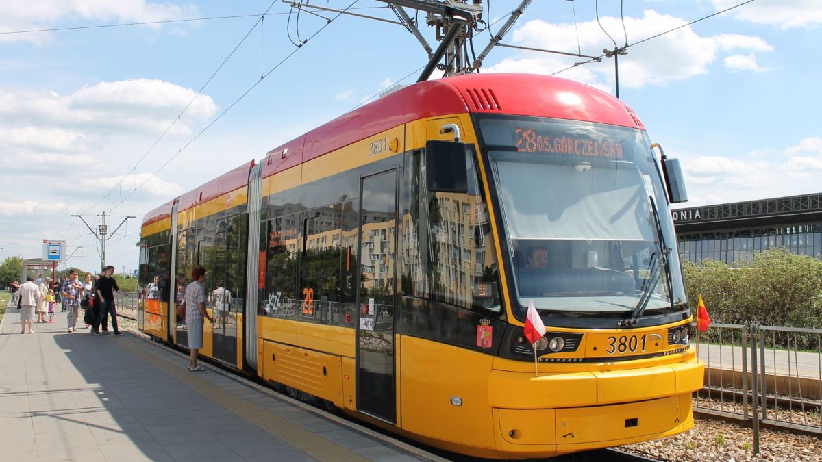 Warszawski tramwaj - zdj. ilustracyjne 