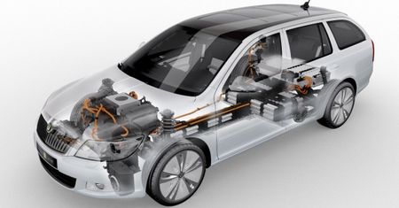 Skoda Octavia E Line - elektryczna Czeszka