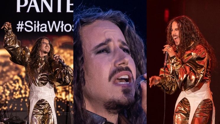 "Ozłocony" Michał Szpak WYWIJA CZUPRYNĄ promując znany szampon
