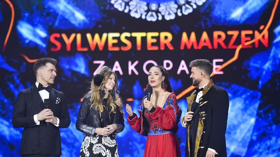 sylwester, Sylwester 2022/2023, TVP, TVP 2, Norbi, Izabella Krzan, Tomasz Kammel, Ida Nowakowska, Aleksander Sikora