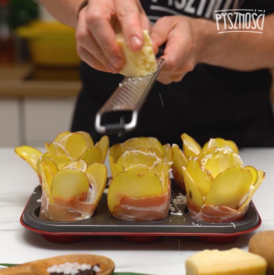 Ziemniaczane różyczki- Pyszności