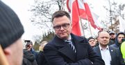 Hołownia został otoczony przez rolników. Gorąca dyskusja w Ciechanowie