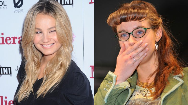 Małgorzata Socha i Julia Kamińska