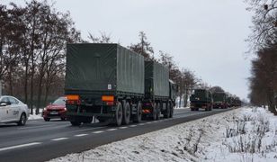 Konwój jedzie w kierunku Warszawy. MON potwierdziło