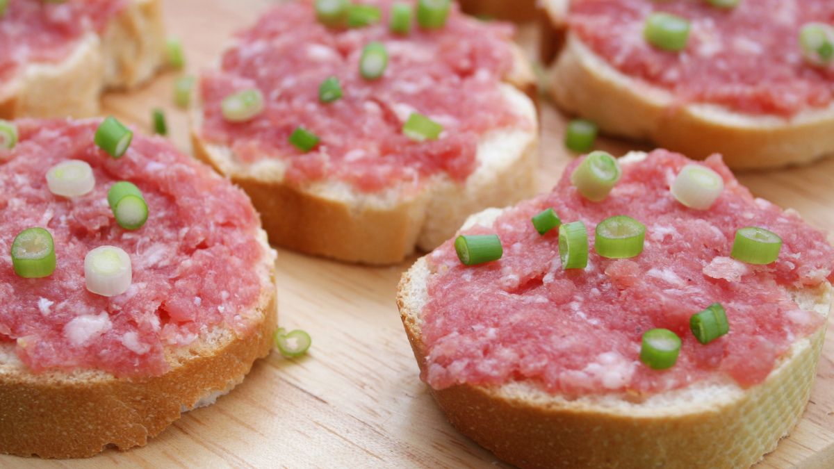 Kanapki z metką wieprzową