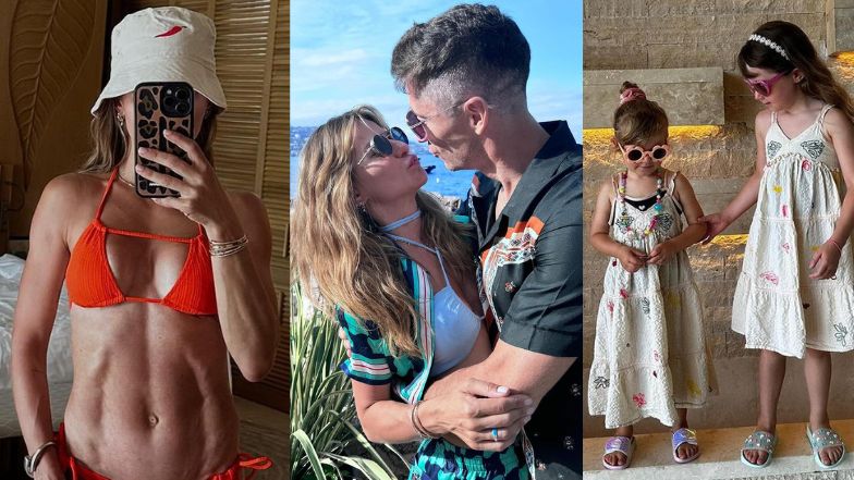 Anna Lewandowska chwali się brzuchem i rodziną. Urocze?