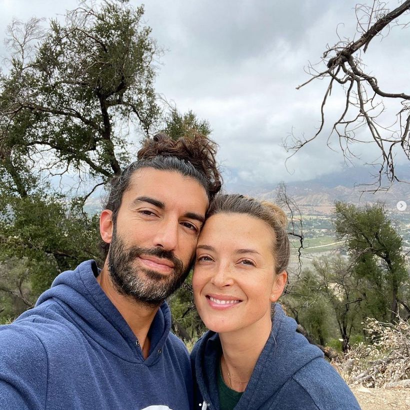 Justin Baldoni z żoną