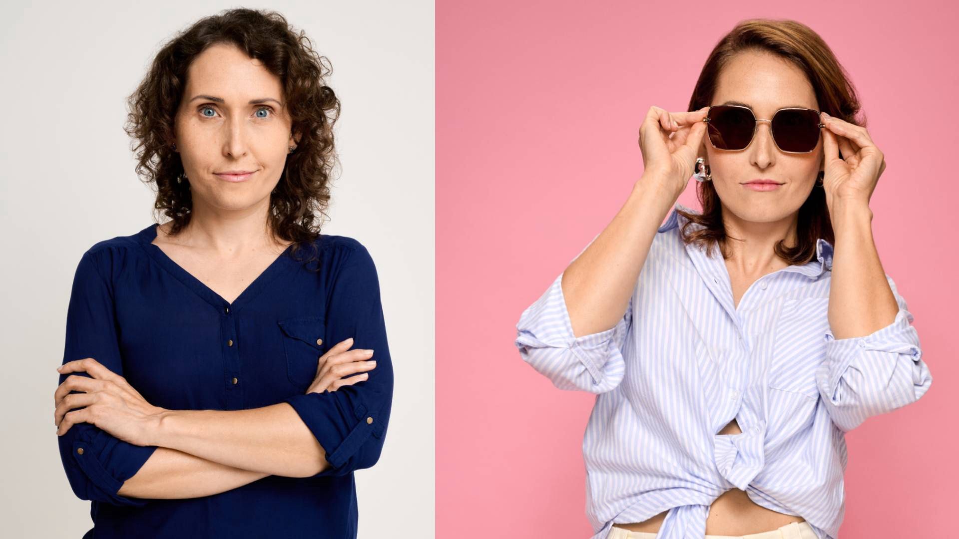 Iwona Sobieraj przed i po metamorfozie