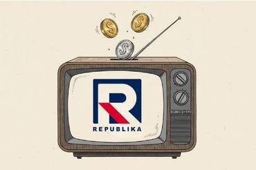 Republika sama sprzedaje reklamy na swojej antenie