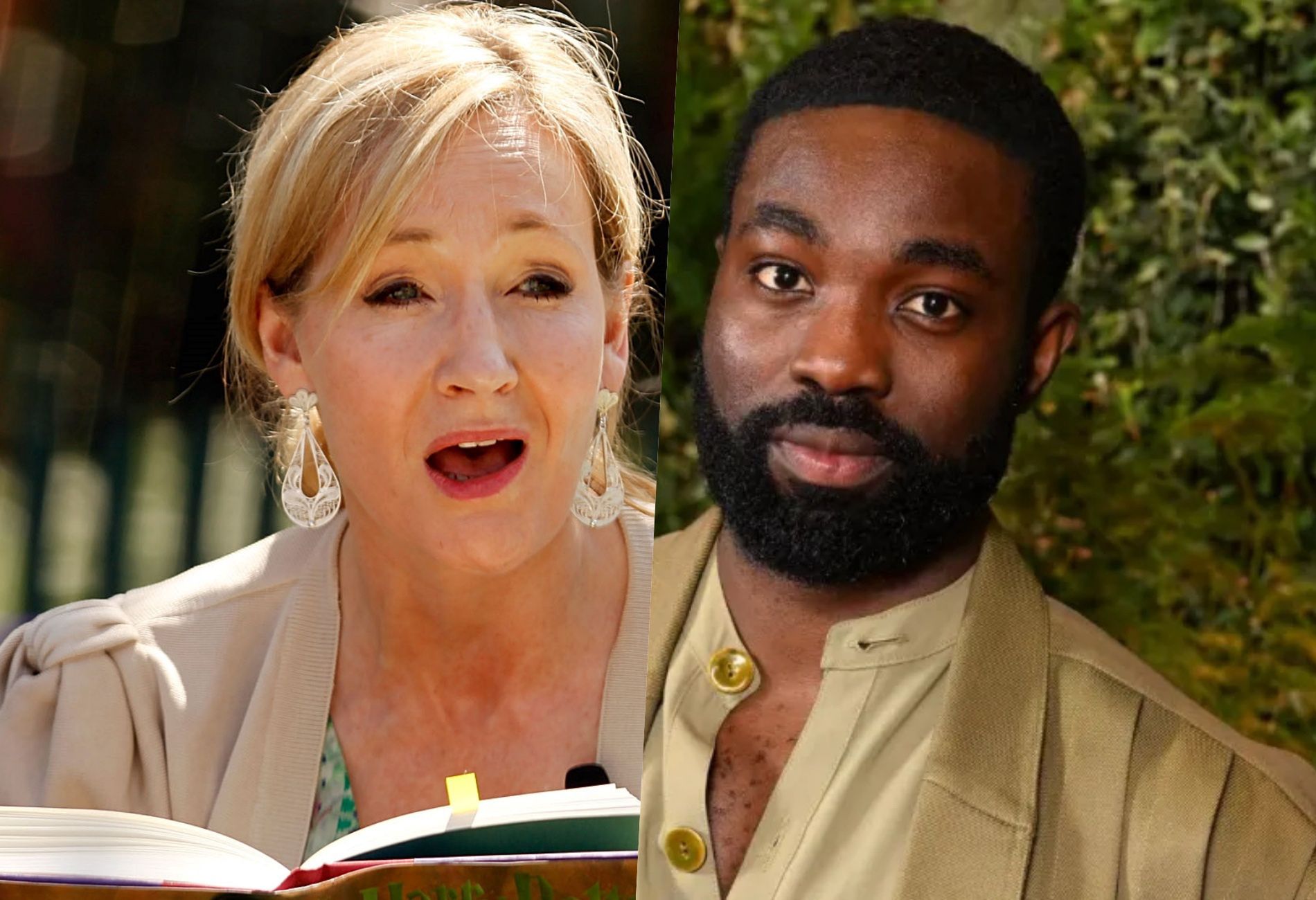 J.K. Rowling o Paapa Essiedu