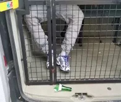 Warszawa. Biegał z rozbitą butelką i wygrażał ludziom