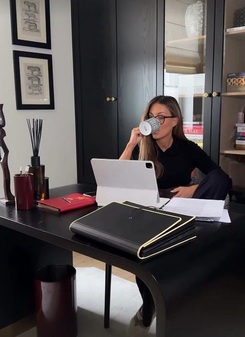 Małgorzata Rozenek pokazała domowe biuro