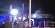 Warszawa: Pożar blaszanego baraku na terenie zakładu PKP Olszynka Grochowska