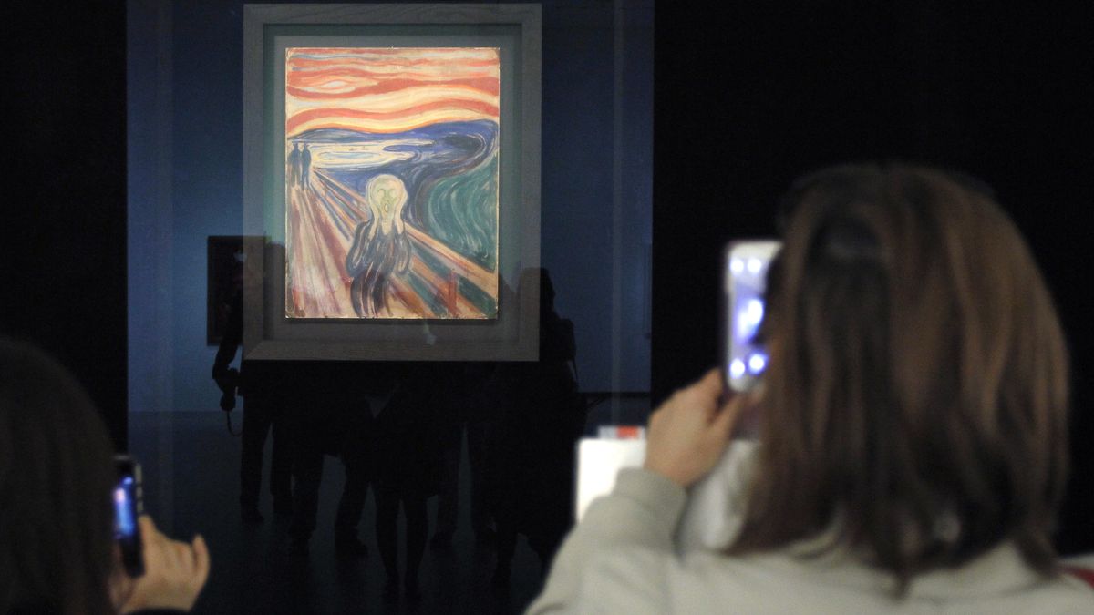 "Krzyk" Muncha w Paryżu