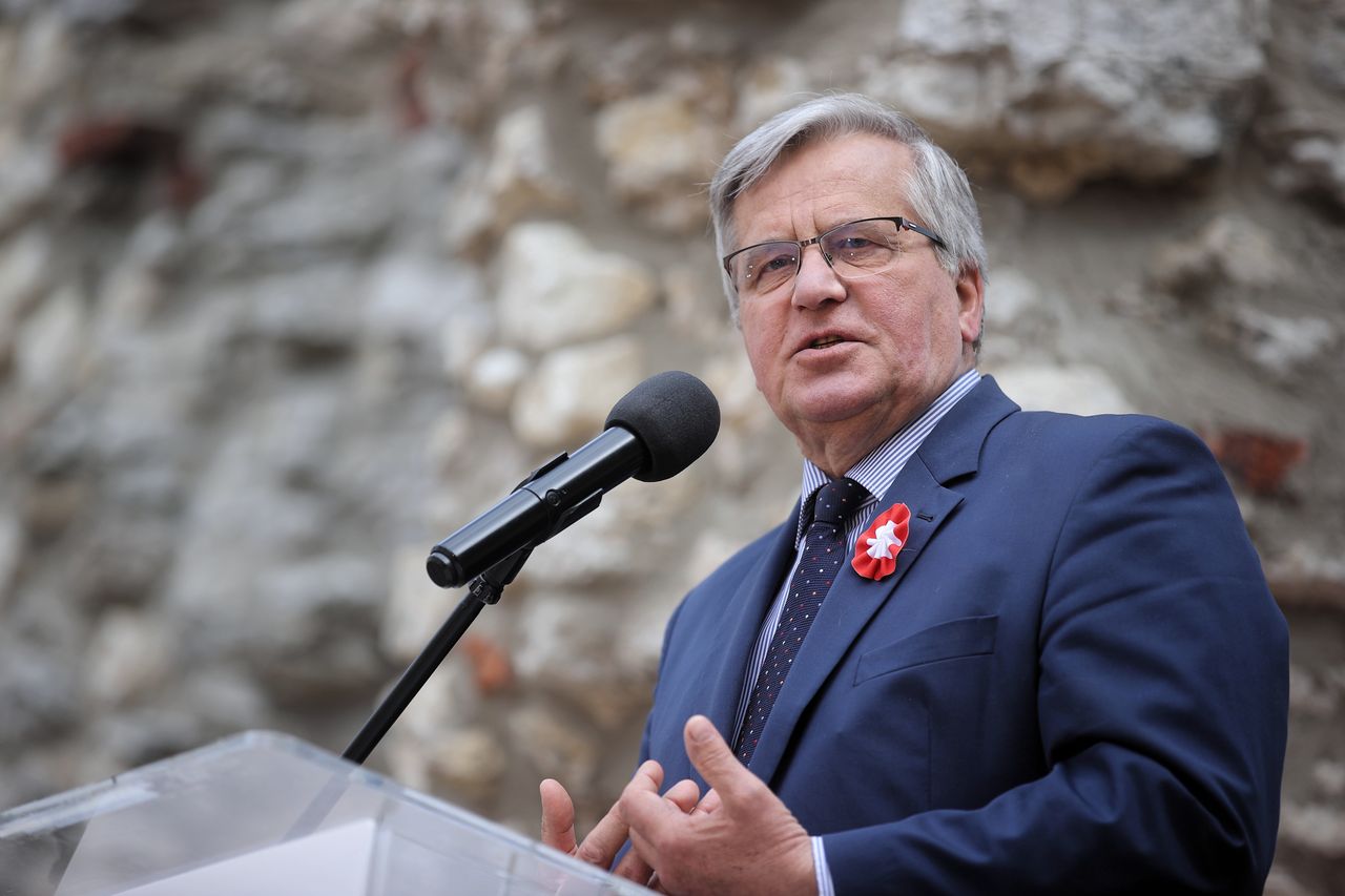 Bronisław Komorowski jest przerażony wysokością inflacji w Polsce