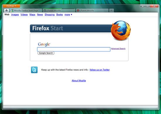 Firefox bez przycisku Home (Fot. Mozilla)