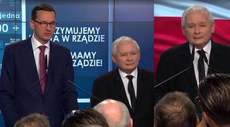 Kaczyński: "Wygraliśmy po raz czwarty. Wynik dobrze wróży na przyszłość"