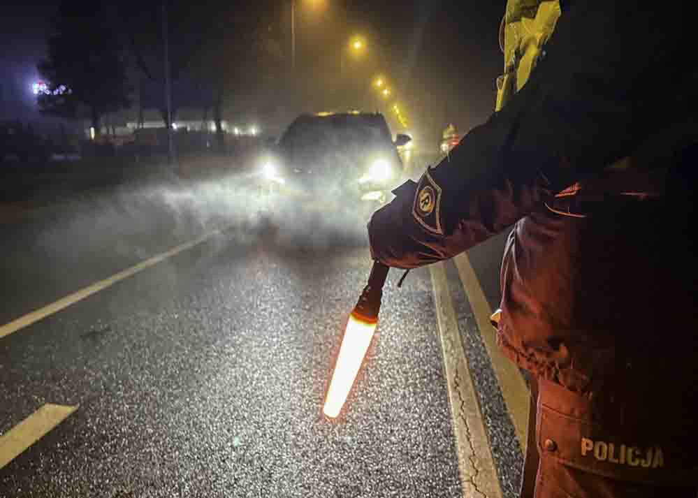 Kostrzyn nad Odrą: Pięć osób wpadło na akcji policji. Rekordzista wydmuchała dwa promile