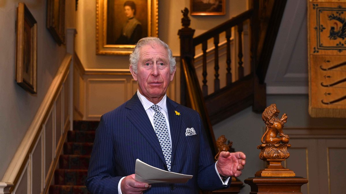 LONDON, ENGLAND - MARCH 01: Prince Charles, Prince of Wales hosts a reception for supporters of The Powerlist at Clarence House on March 01, 2022 in London, England. The Powerlist celebrates 100 of the UK's most influential people of African, African Caribbean and African-American heritage, acting as a role model for young people. In it's 16th year, the Powerlist honours incredible women and men across a wide range of industries including business, science, technology and the arts. (Photo by Stuart C. Wilson/Getty Images)