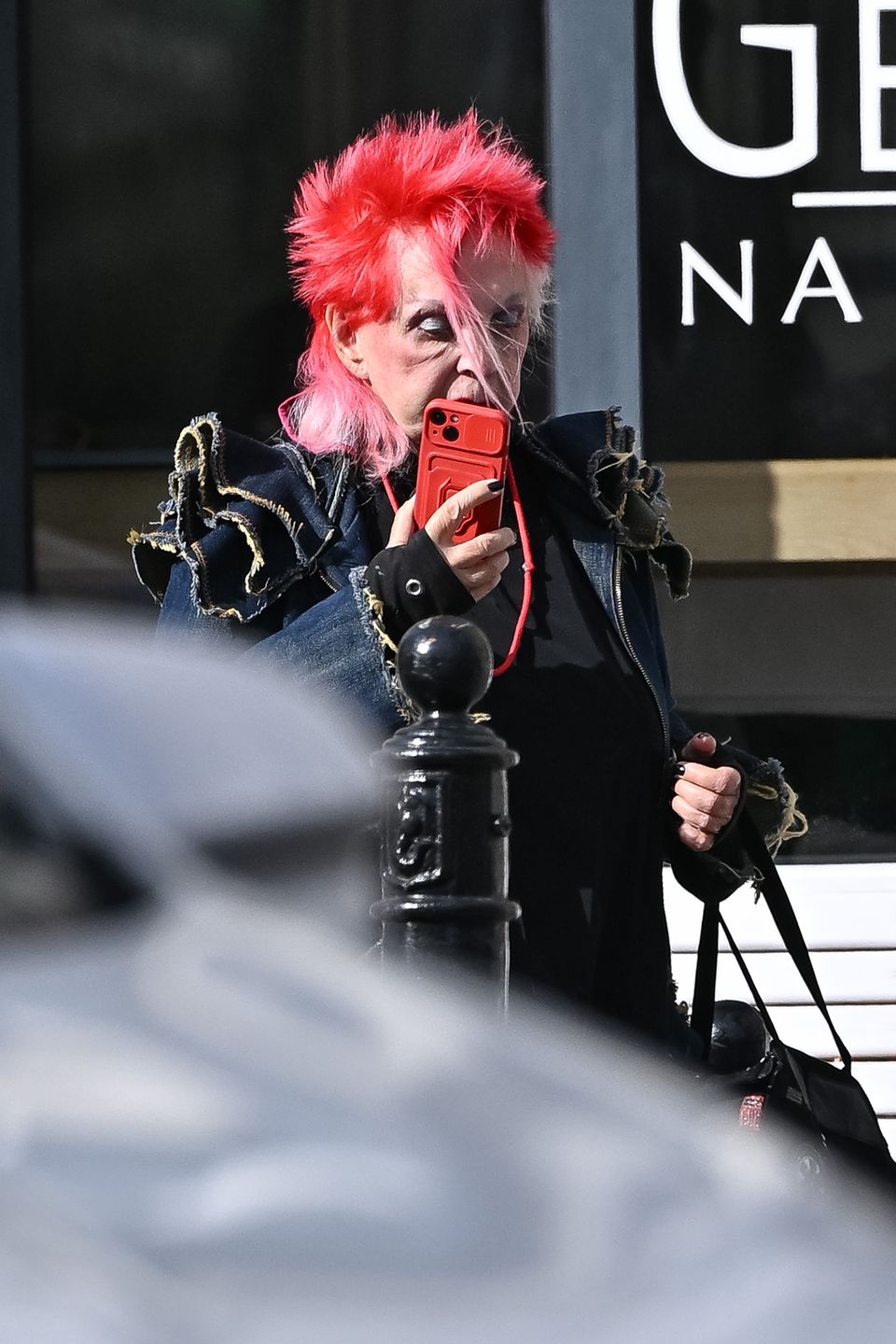 Krystyna Mazurówna "przyłapana" na ulicach Warszawy