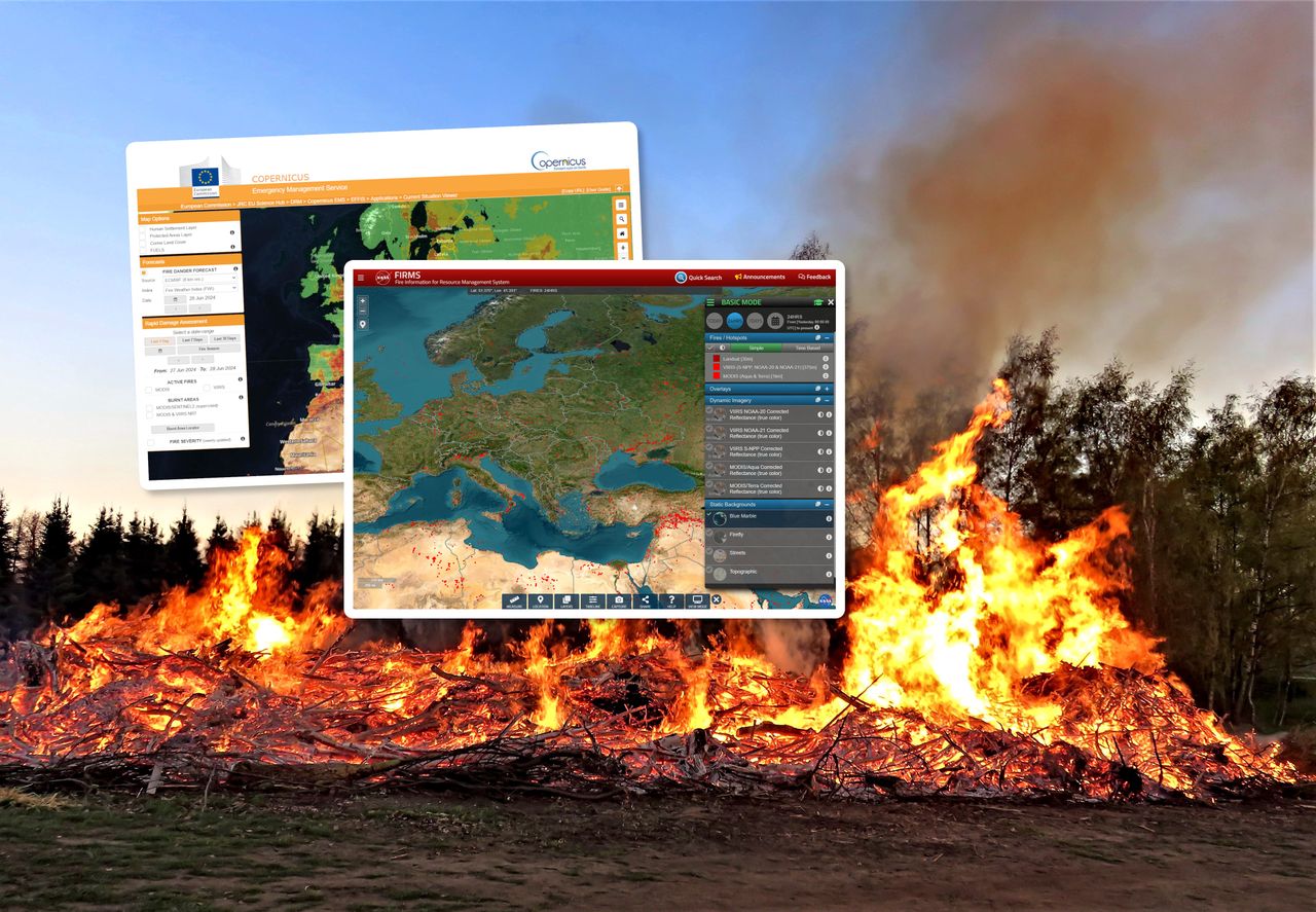 Mapy zagrożenia pożarowego to cenne źródła informacji