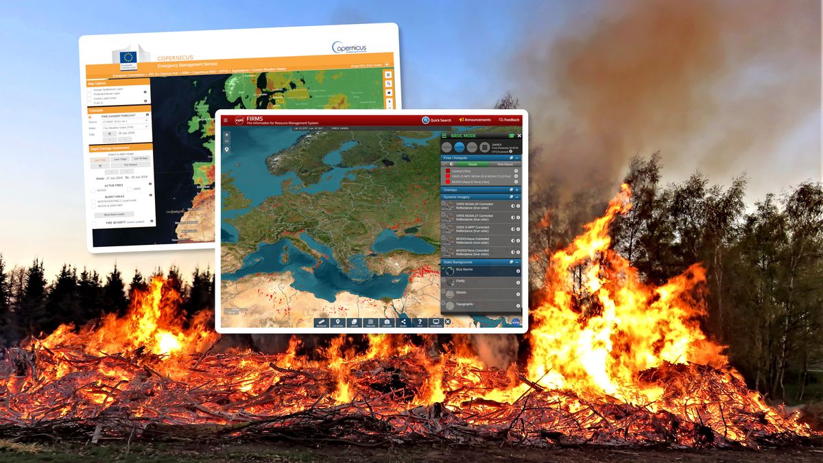 Mapy zagrożenia pożarowego to cenne źródła informacji