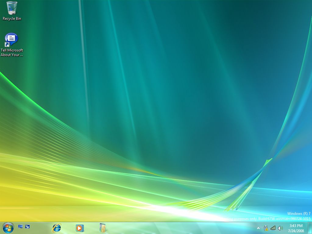 Windows 7 Build 6758: pierwszy SuperBar