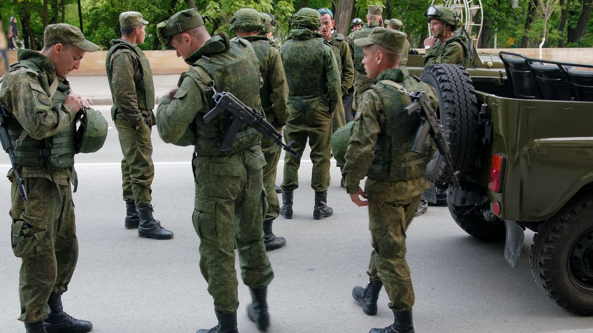 Rosyjscy żołnierze