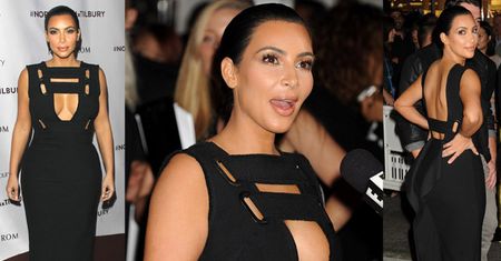 Kim w kreacji autorstwa... Kanye! SEKSOWNA?