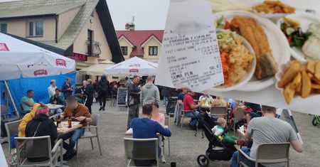 Klient pokazał rachunek. Tyle trzeba zapłacić za kawałek ryby nad Bałtykiem