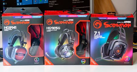 3x niedrogie słuchawki do gier - Marvo Scorpion