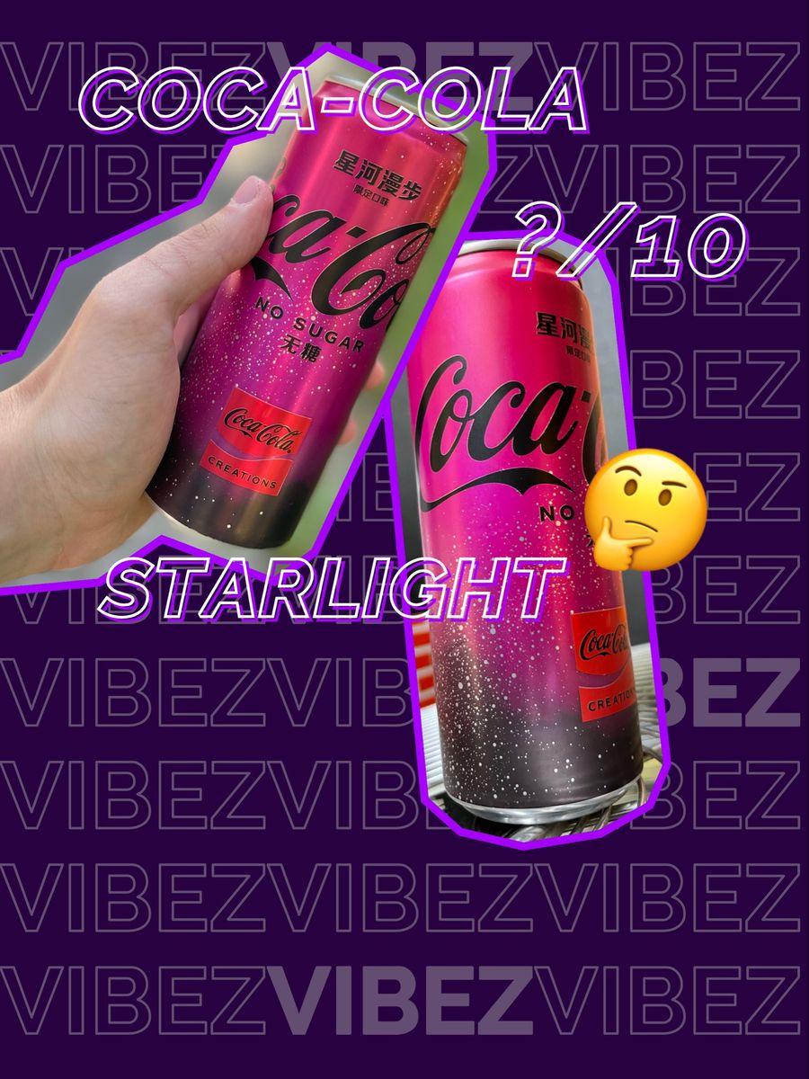 Galaktyczna Coca-Cola Starlight Zero Sugar w Żabce. Warte to spróbowania?