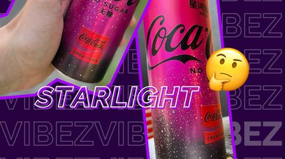 Galaktyczna Coca-Cola Starlight Zero Sugar prosto z Chin. Czy smakuje inaczej od zwykłej coli?