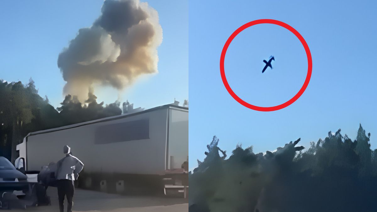 Atak tuż przy granicy z Polską
