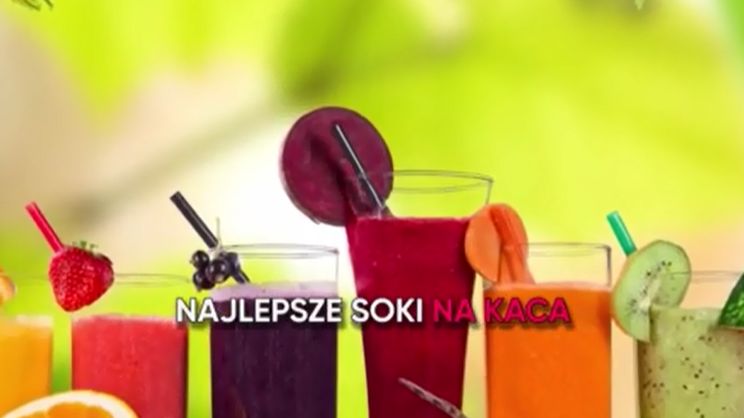 Niektóre soki pomogą nam zwalczyć objawy kaca 