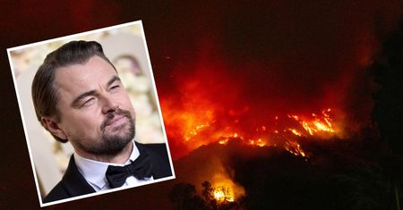 Leonardo DiCaprio uciekł samolotem z płonącego Los Angeles. Internauci wytknęli mu hipokryzję