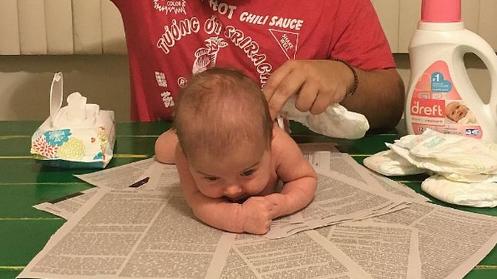 Jedyna w swoim rodzaju sesja zdjęciowa. Głównymi bohaterami są ojciec z córką