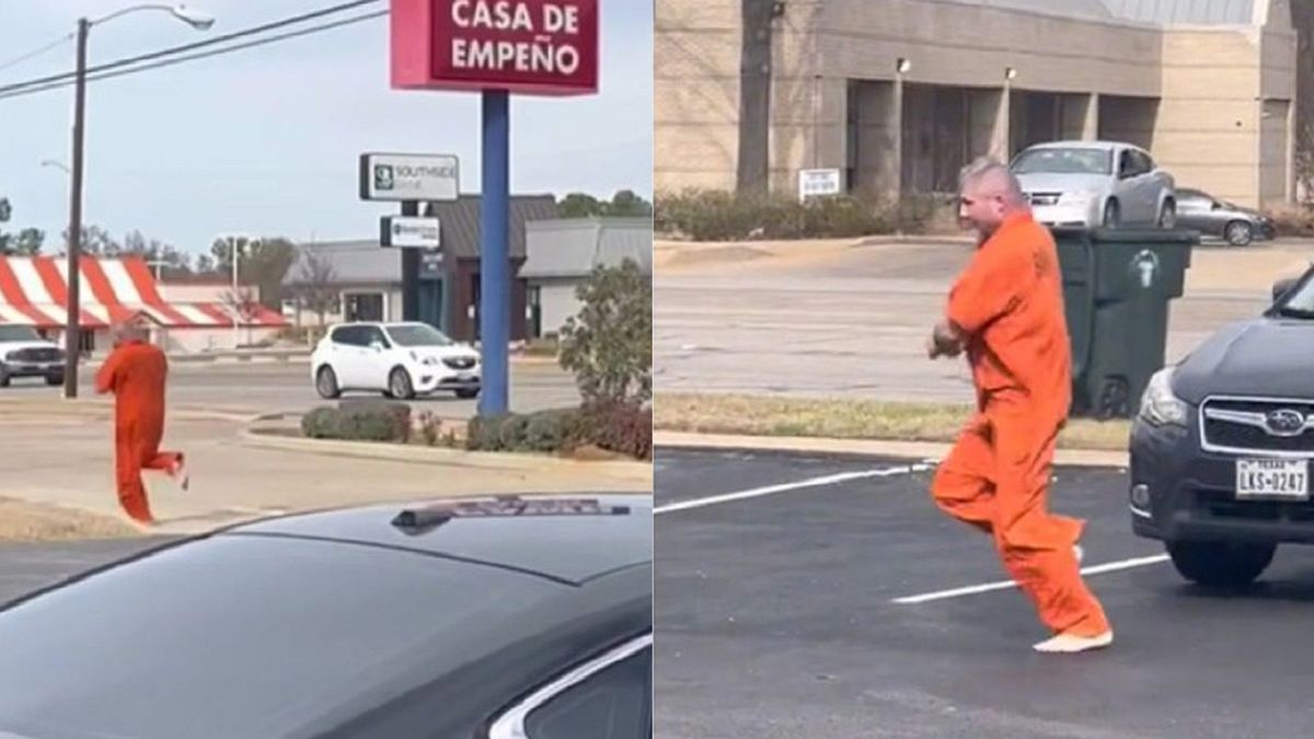 Mieszkańcy nagrali ucieczkę przestępcy