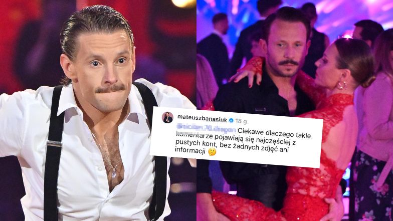 Mateusz Banasiuk sugeruje, że na Fabijańskiego głosują boty 