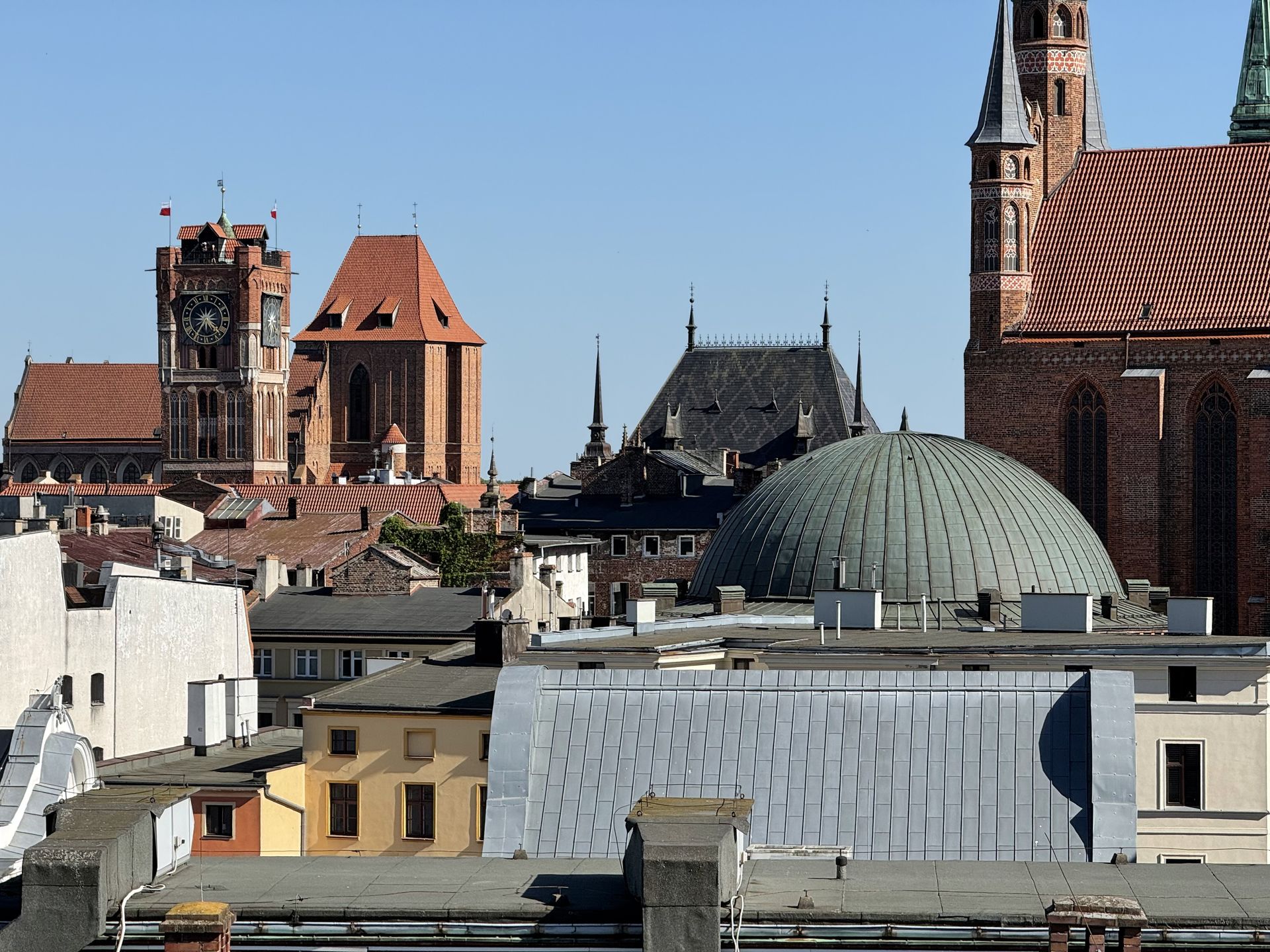 Widok z tarasu robi wrażenie!