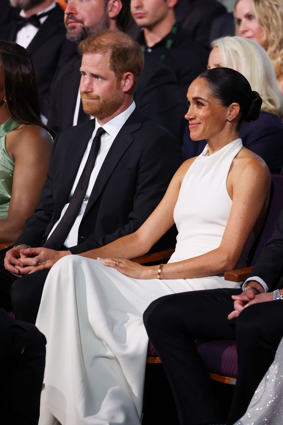 Meghan Markle i książę Harry na gali w Los Angeles